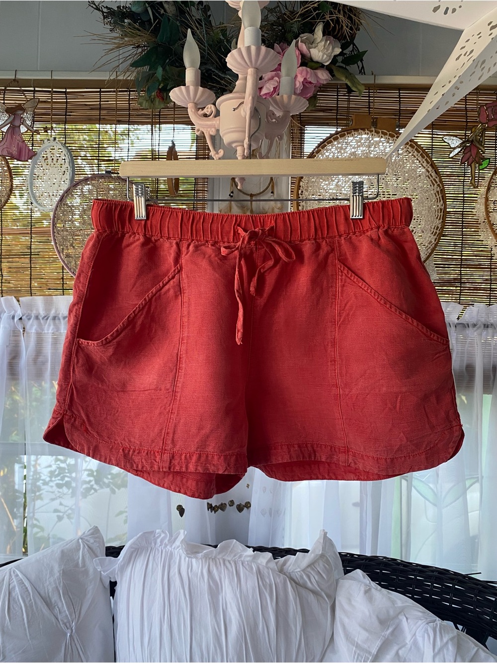 C&C California Linen Blend Shorts